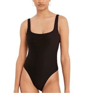 JCrew scoop neck high cut swimsuit (4) NWT